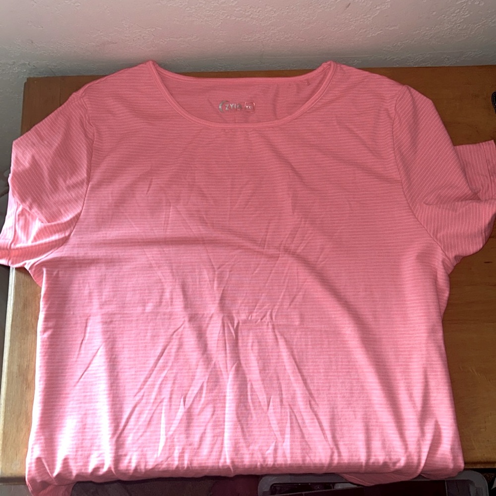 Zyia Active XXL peach/coral short sleeve tshirt
